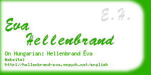 eva hellenbrand business card